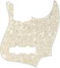 Fender Pickguard CONTEMPORARY JAZZ WHITE MOTO 10-HOLE BASS® PICKGUARD,