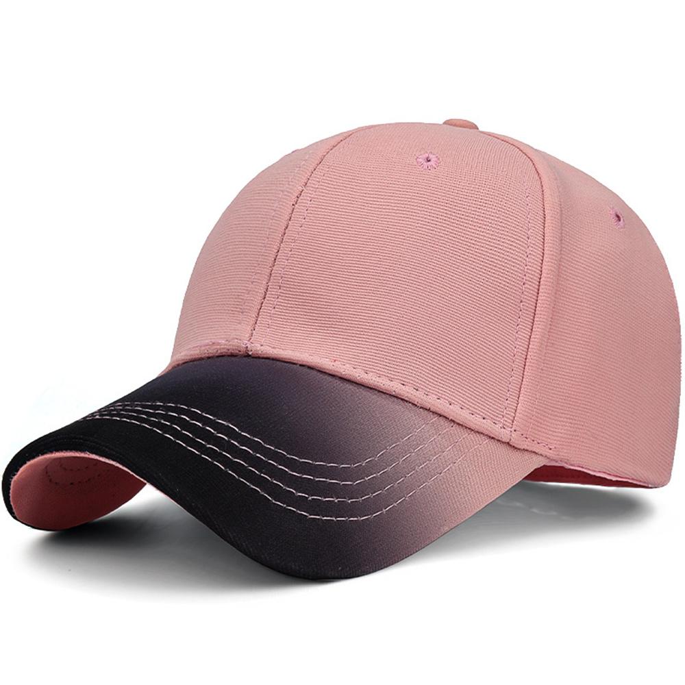 

2025181 Four Season Baseball Cap Sunproof Polyester Cotton Stylish Gradient Hat E