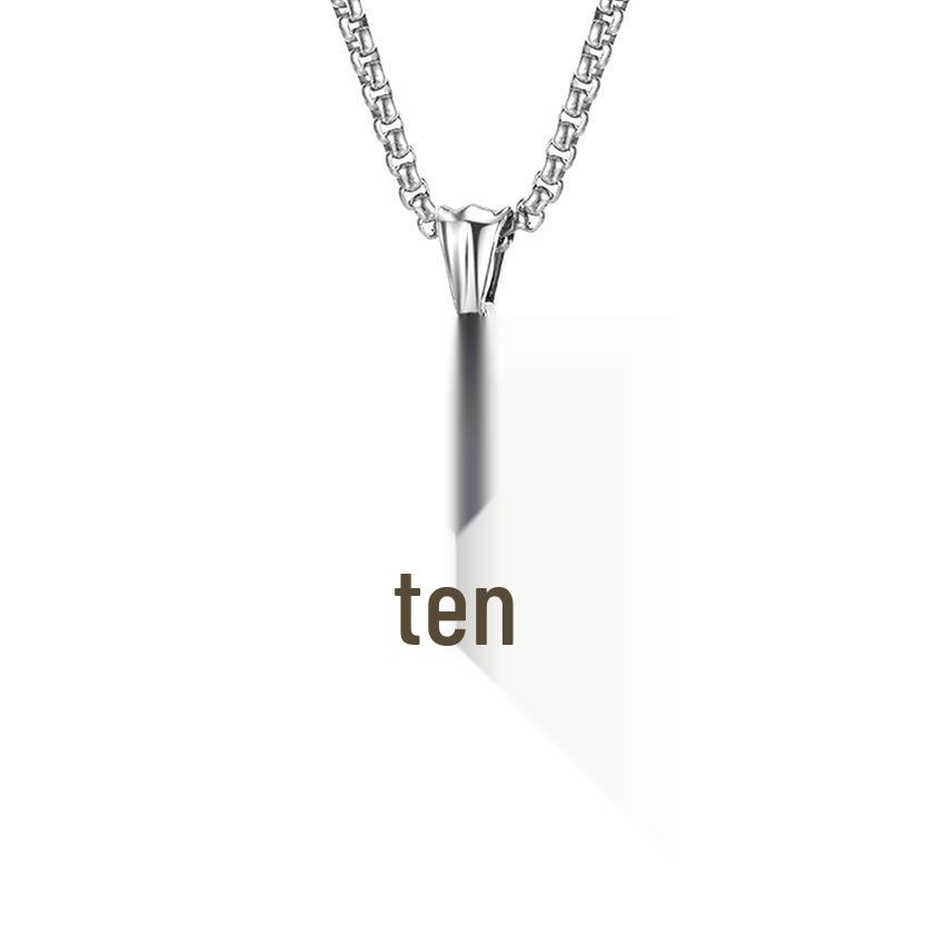 Men's Hot-Selling Three-Layer Cross Pendant Necklace Jewelry