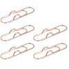10-1Pcs Metal Pen Holder Clips Portable Paper Fix Clips Journal Document Notebook Pictures Pin Pocket Student Office School Tool
