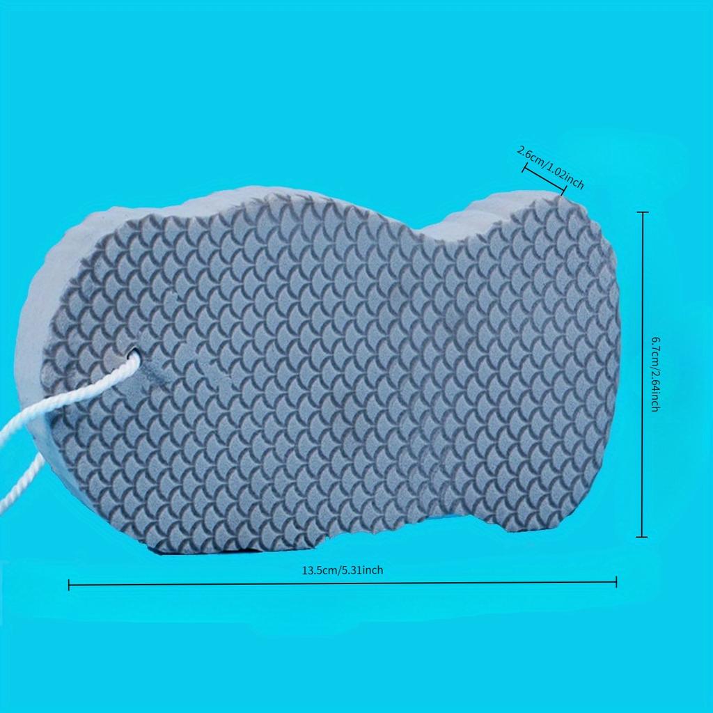 3pcs Reusable Magic Bath Sponge Set, Ultra Soft Exfoliating Scrubber for Dead Skin, Suitable for Adults and Pregnant Women