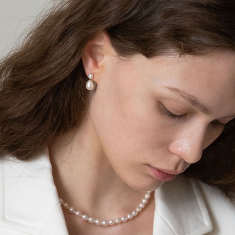 Aube De Moi Selene Pearl Earring
