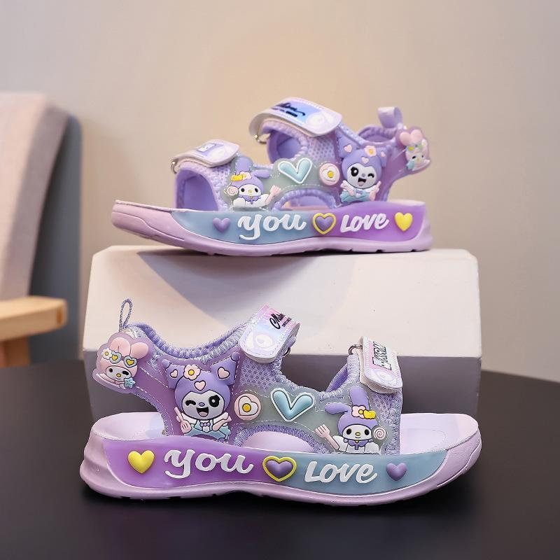 Sandals with Soft Soles, New Style Beach Shoes, Cute Soft-soled Girls' Casual Shoes