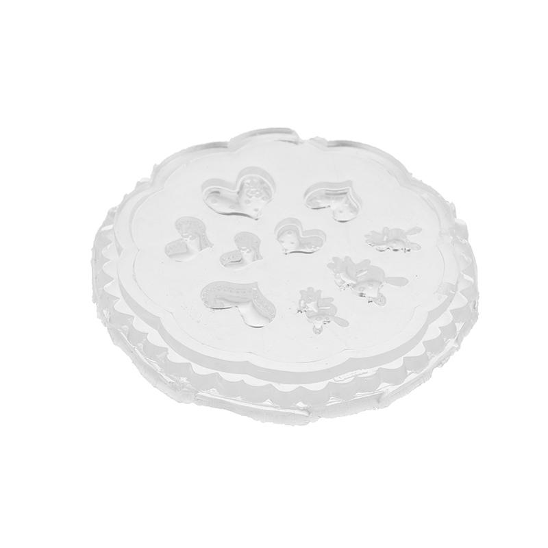 Heart Bunny Silicone Nails Mould Rabbits Beauty Nail Art Diy Handmade Tool Silicone Mold Manicure Decorations