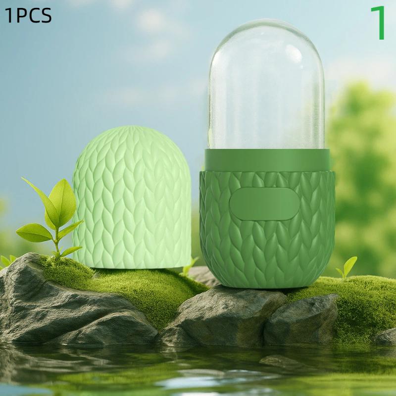Silicone Face Ice Roller Mold for Facial Skincare,Cold Therapy Ice Massager for Puffiness,Redness & Skin Tightening