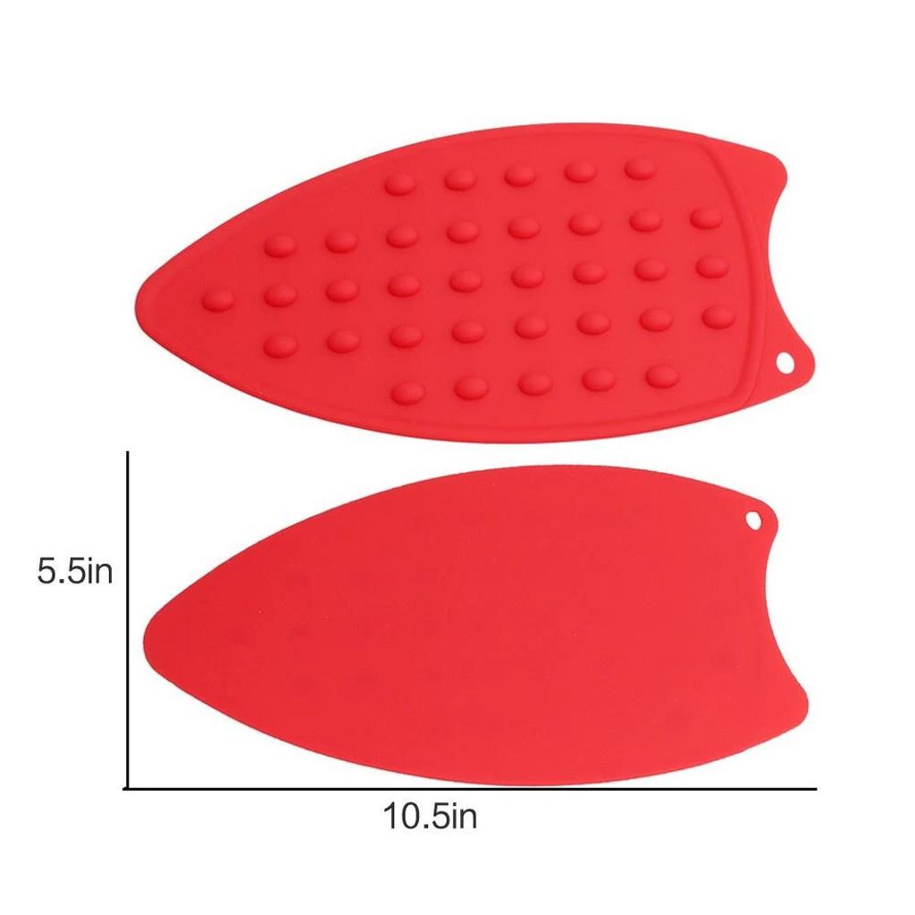 Iron Pad Portable Silicone Iron Rest Pad Placemat for Ironing Board Heat Resistant Iron Mat Dotted Table Mat Table Decoration