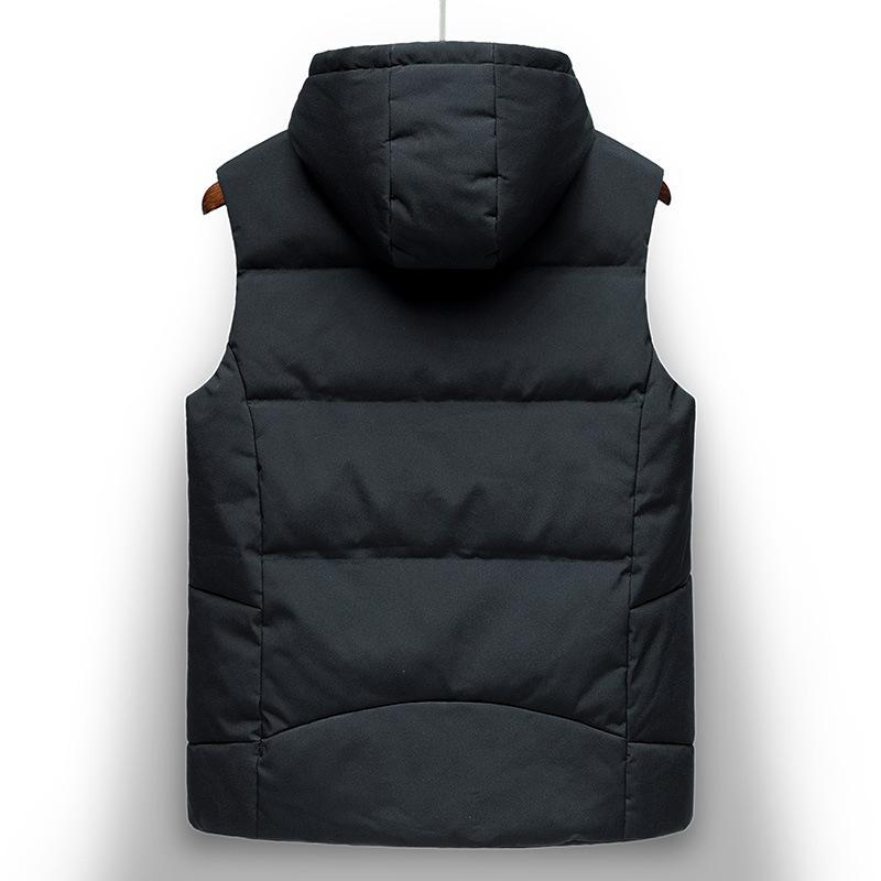 Warm Cotton Clothes, Vest Men'S Winter Tops, Men'S Clothing, Youth Windproof And Cold-Resistant Casual Cotton-Padded Jackets