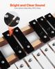 Glockenspiel Xylophone, 27 Notes, Professional Xylophone Percussion Instrument, with Metal Keys, Includes 4 Mallets, Carrying Bag, Beginner Musical
