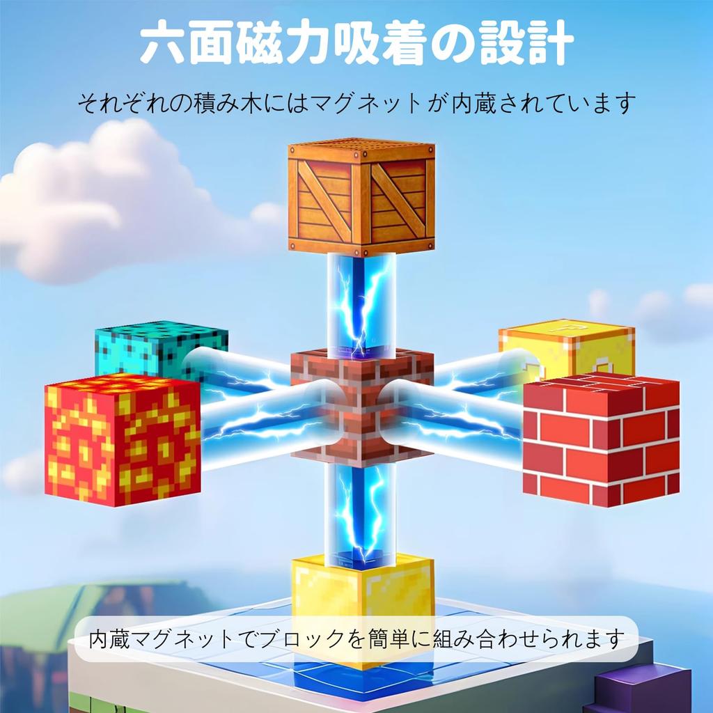 Costruzioni Magnetiche Blocchi Magnetici da Costruzione con Mini Fai da Te Costruzioni Magnetiche Blocco Magnetico Giocattolo Educativo per Ragazzi e Tavola Compleanno Costruzioni Bambini