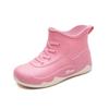 Women's Waterproof Short Ankle Boots Non-Slip Leather Sneakers Comfortable Casual Shoes
