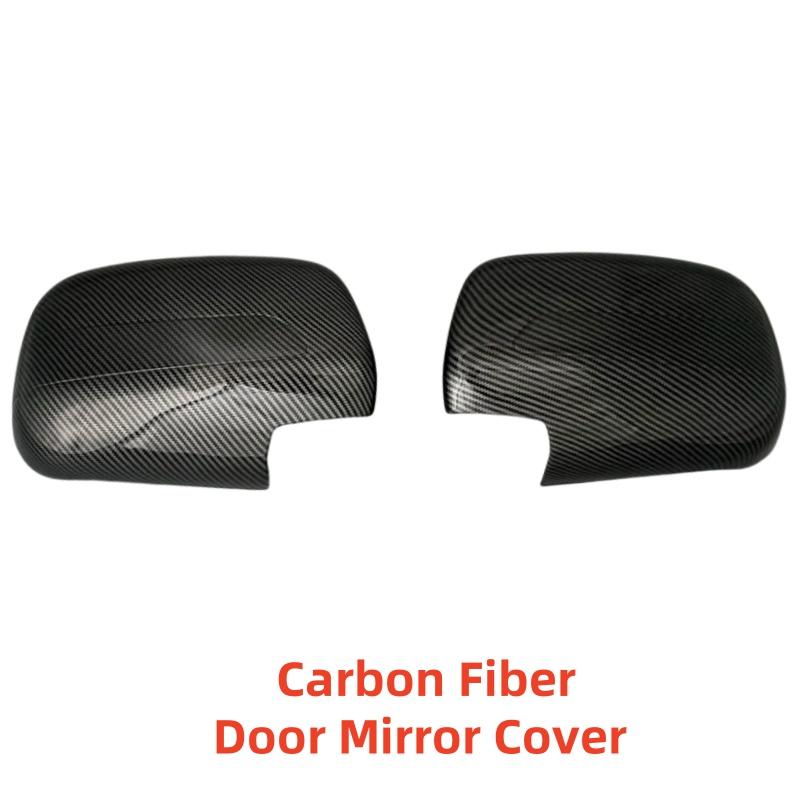 Car Rearview Accessories Gloss Carbon Side Mirror Cover Trim Paste Style For Toyota Tacoma 2005 2006 2007 2008 2009 2010 2012