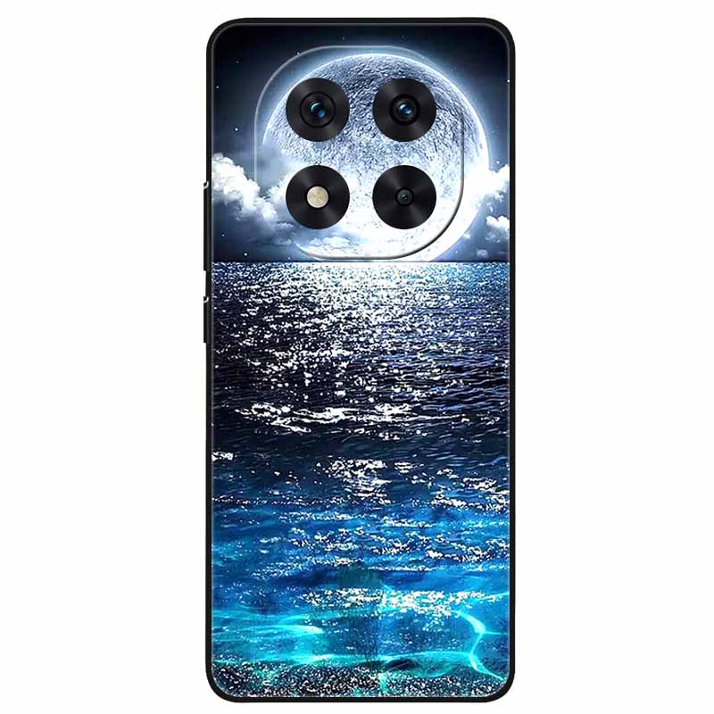 For Redmi Note 14 Pro+ Plus Case Cartoon Painted Silicone Black TPU Bumpers for Redmi Note14 Pro 5G Shockproof Soft Cover 14Pro