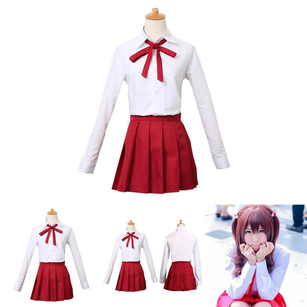 Vibrant Himouto! Umaru-chan Umaru Doma Girls School Uniform Skirt Dress For Anime Fans