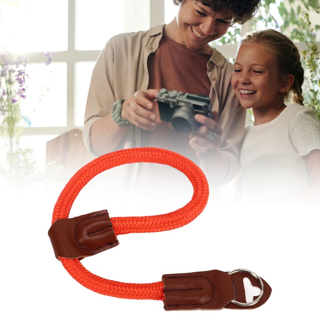 Camera Wrist Strap Round Rope Quick Release Camera Hand Strap for SLR Mirrorless