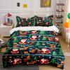 Festive Pixel Winter Tales Bedding Sets Duvet Cover Sets Duvet Covers Pillowcases(1*Duvet Cover 2*Pillowcases Without Duvet Insert)