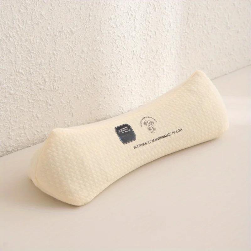 1 triangular neck pillow - long cushion - natural filling - round pillow Round pillow-family holiday gift