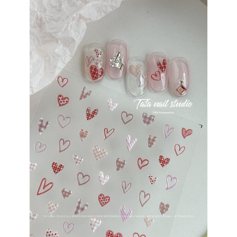 

Love Cooperative Adhesive Fruit Finger Ornament Nails Sticker Rose Heart Jelly 220