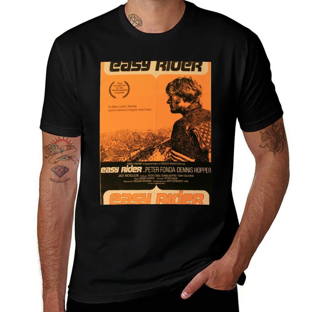 Easy Rider Dennis Hopper Tshirt Minimalist Graphic Tee Shirt