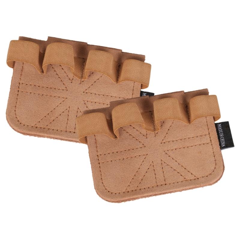 Nonslip Fingerless Weightlifting Glove Palms Protectors Four Finger Fitness Exercise Dumbbells Glove Workout Hand Grip