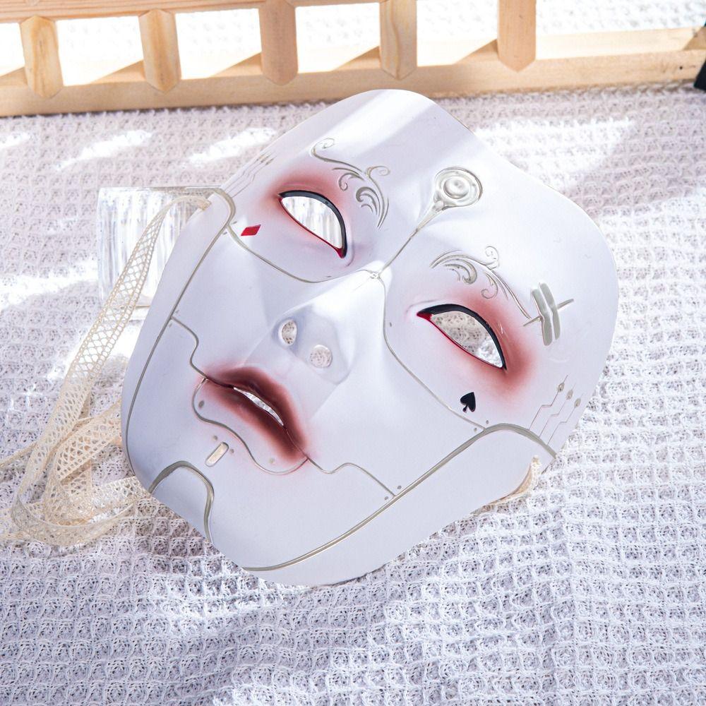 Male Adult Machinery Mask Party Supplies Anime Cosplay Pros Ancient Style Face Mask Show