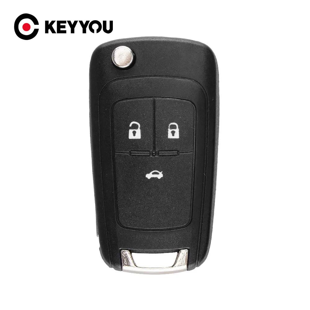 Flip Folding Remote Car Key Shell For Vauxhall Opel Astra J Corsa E Insignia Zafira C 2/3/4/5 Buttons