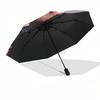 1 Stück Jujutsu Kaisen Inspiriertes Regenschirm Automatisches Öffnen Schließen, Tragbares 3-fach Design, 8-Speichen Eisenrahmen, Outdoor, Perfektes Geschenk für Fans, Reisende,