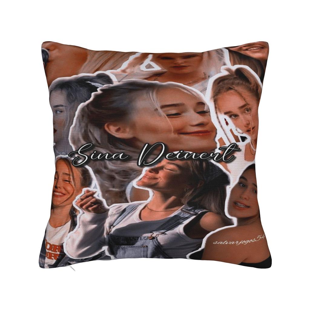SIENNA SPIROS singer Pillowcases Merch Printing Cushion Cover  Pillow Covers Home Decorations Zipper Multiple Sizes