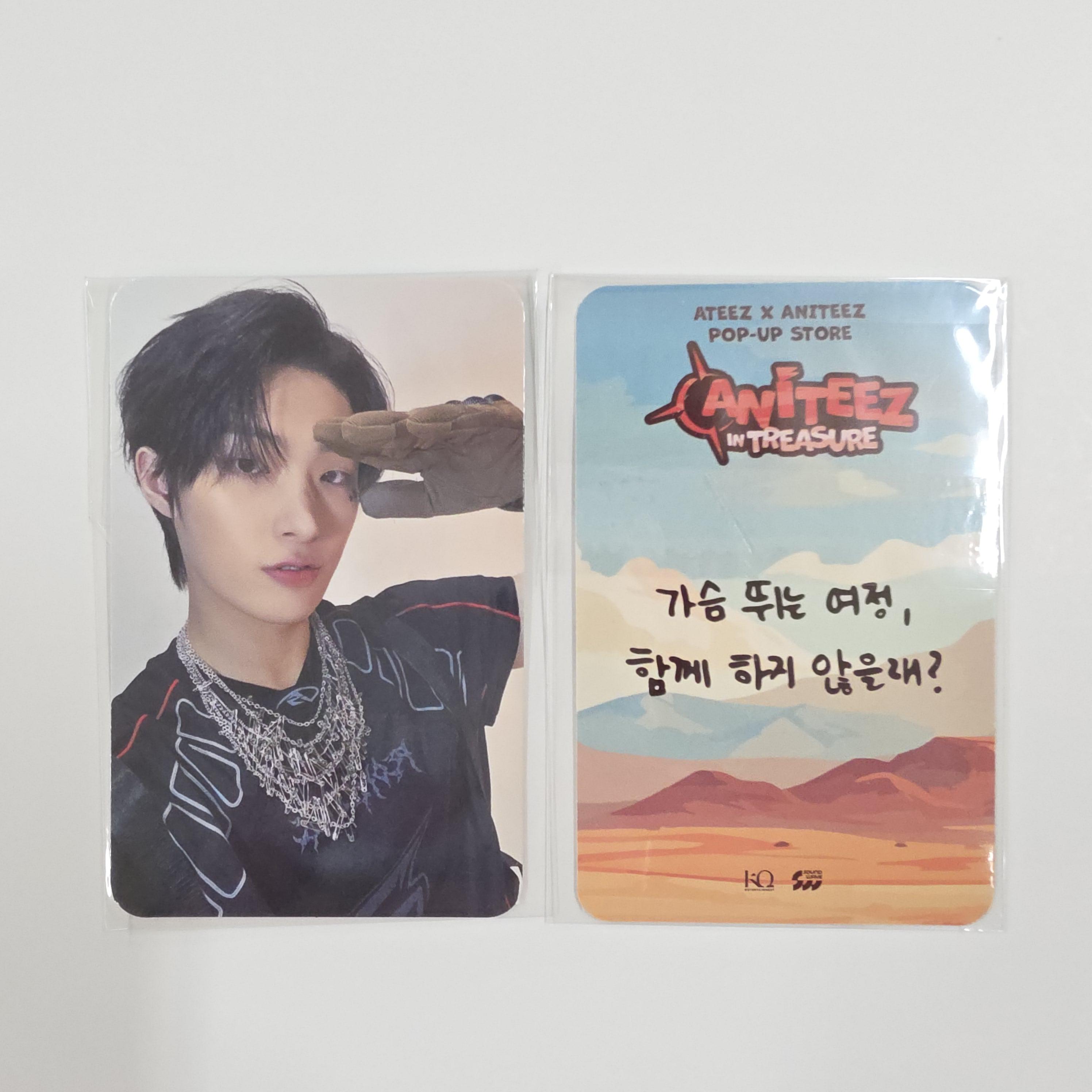 

ANITEEZN в TREASURE POP-UP Store Event Фотокарточка MIN GI