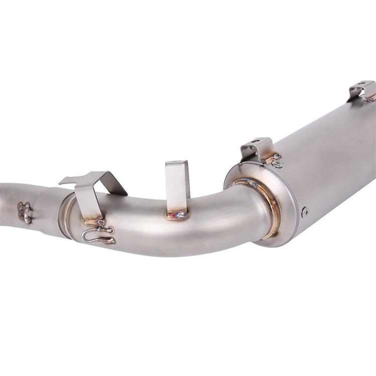 Compatible Exhaust Pipe Front & Rear Sections for ZY350GS-2 Kove 350RR Motorcycle