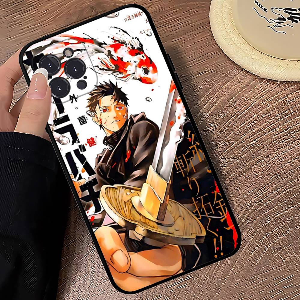Kagurabachi Phone Case For iPhone 16 15 14 13 12 Mini 11 Pro XS Max X XR SE 6 7 8 Plus Soft Silicone Cover