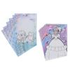 Sunstar Stationery Pompom Stencil Set PreCure 3094320A Tropical-Rouge!