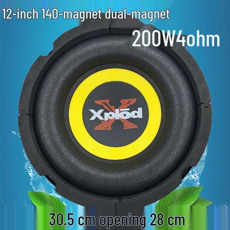 Yileidezhu 6/8/10 Inch DIY Subwoofer Speaker with Excellent Sound Quality & Warranty