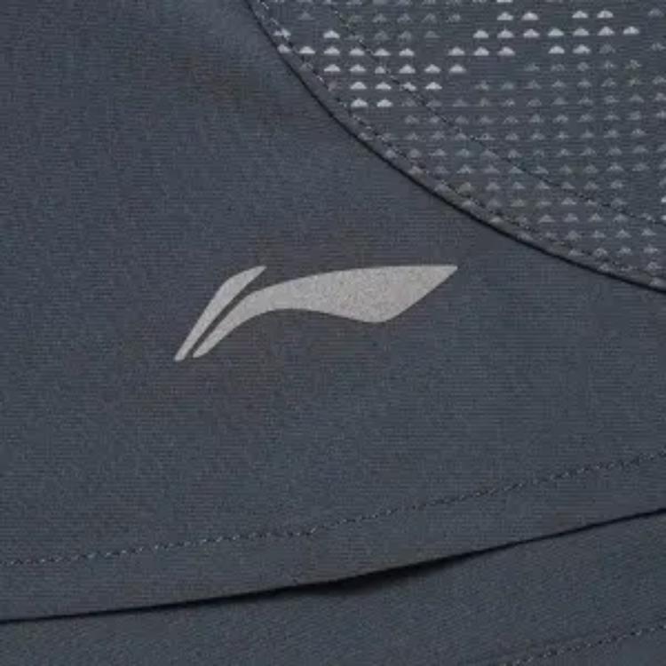 Li-Ning Reflective Quick-Dry Cool Sports Shorts Women Bottoms Ebony Reflective-Silver AKST478-2