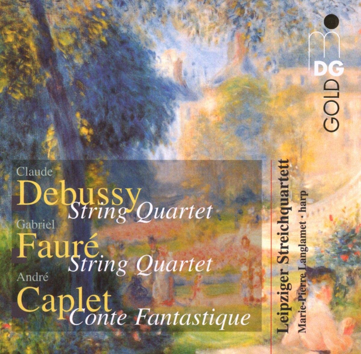 

CD LEIPZIG STRING QUARTET - Debussy/Faure/Capalet Japan Classical Used