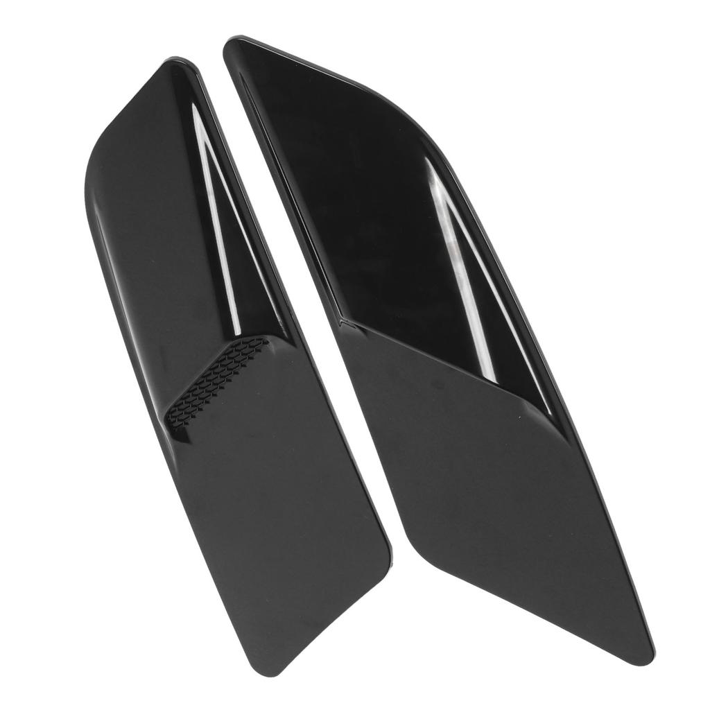 New 2Pcs Engine Bonnet Air Vent Cover Front Bonnet Decoration Replacement for 2015 to 2017 Bonnet Air Outlet Cover
