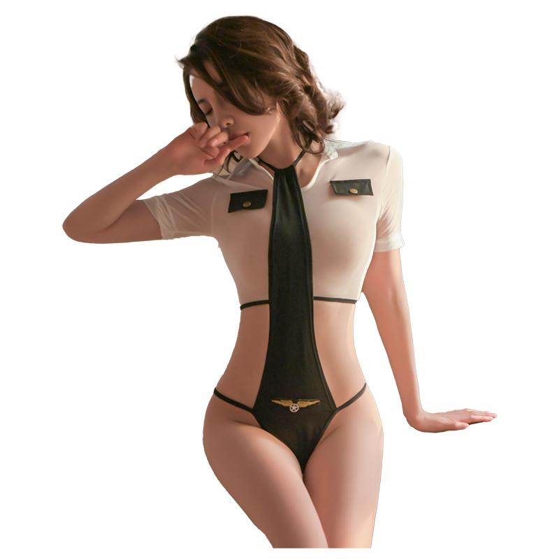 Sexy Lingerie Sexy Policewoman Uniform Temptation Pajamas Hot Role Play Passion Suit