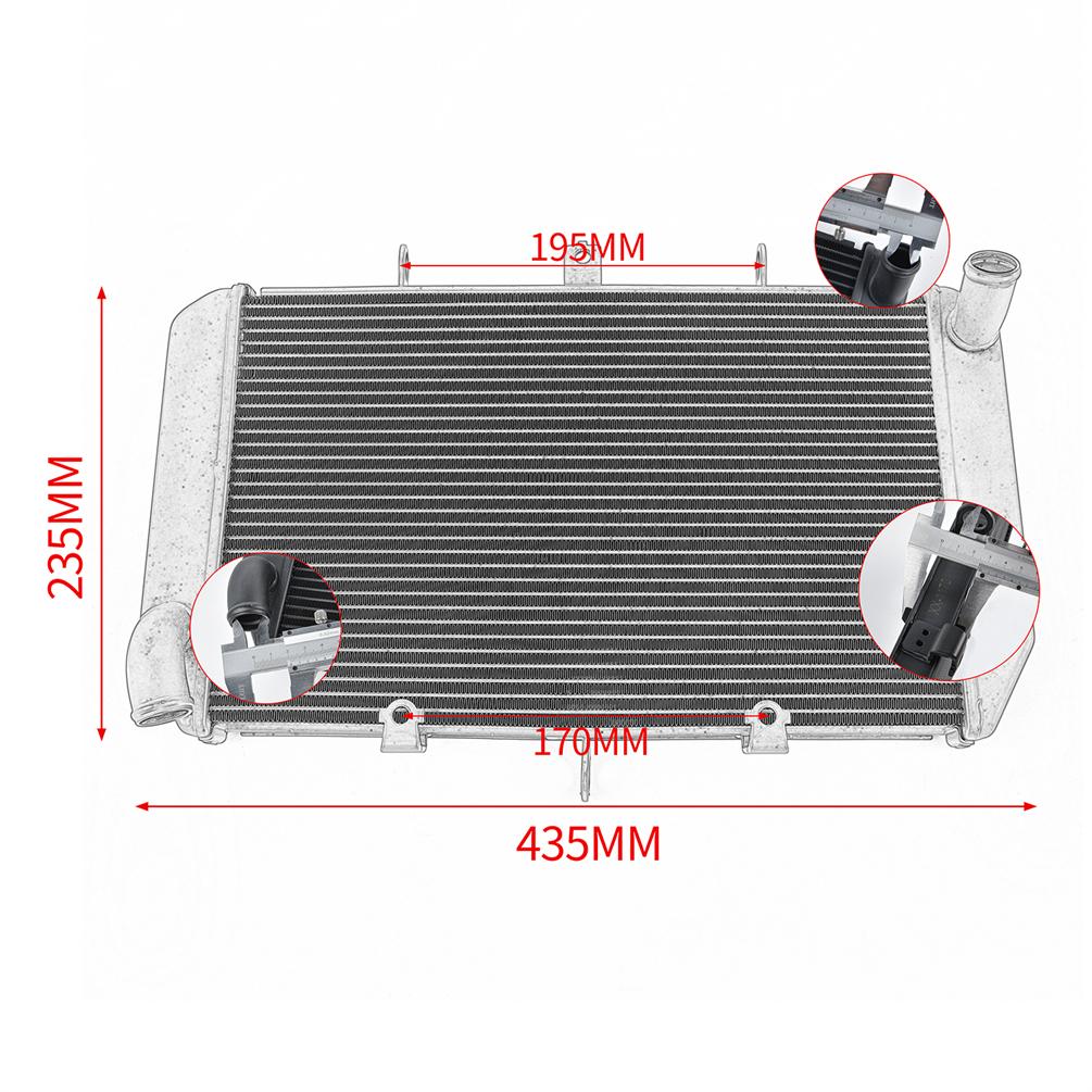 Voor Z 1000 Z1000 Koelwater Koeler Radiator Voor Kawasaki Z1000SX SX 2011 2012 2013 2014 2015 Motorfiets Accessoires