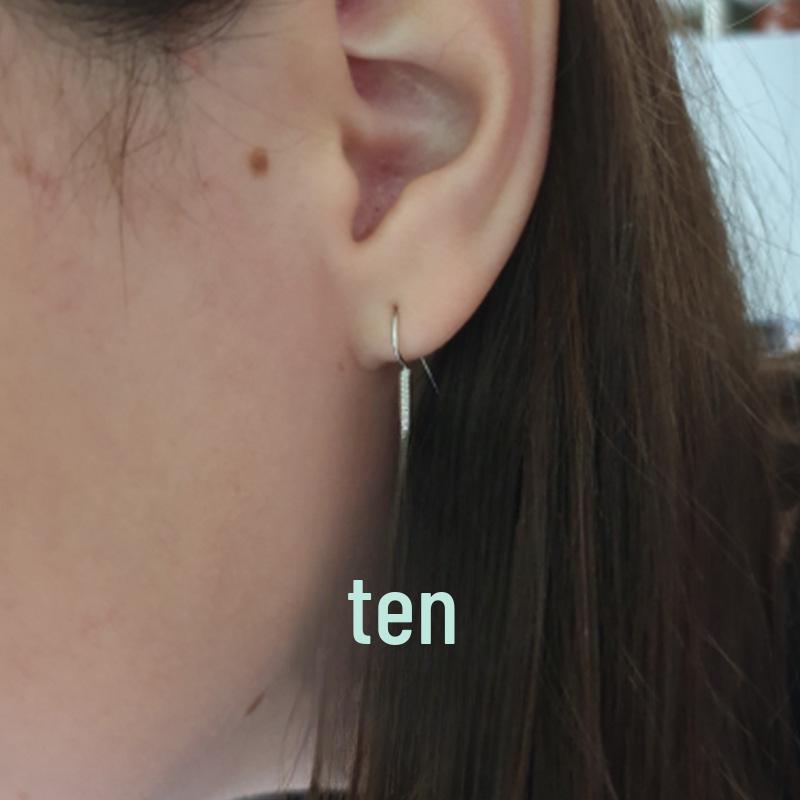 In-Trend Punk Style Hollow Cross Alloy Earrings for Women