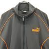 Puma Made In Japan One Point Long Sleeve Track Jacket S Gray Jersey Men's Used