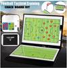 Planche tactique magnétique pliable de 54cm, planche tactique pour entraîneurs de Football, jeu de Football, presse-papiers tactiques d'entraînement en vogue