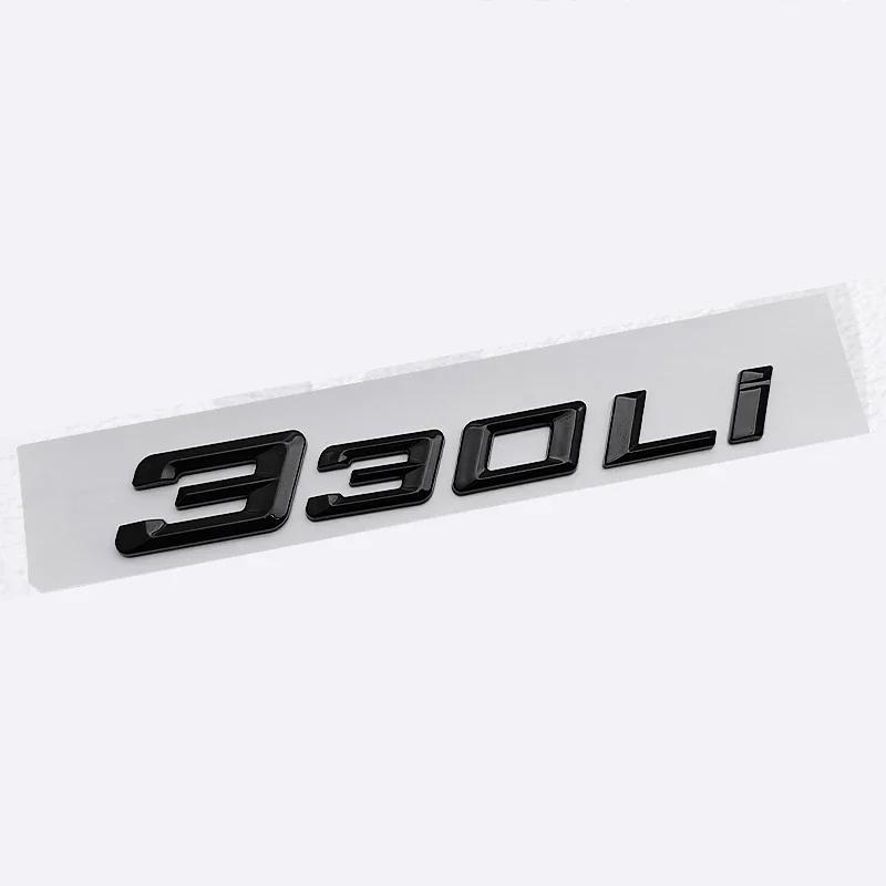 Naklejki z literami ABS na samochód Naklejka Voor BMW 320i 520Li 730Li 760Li Emblemat z tyłu
