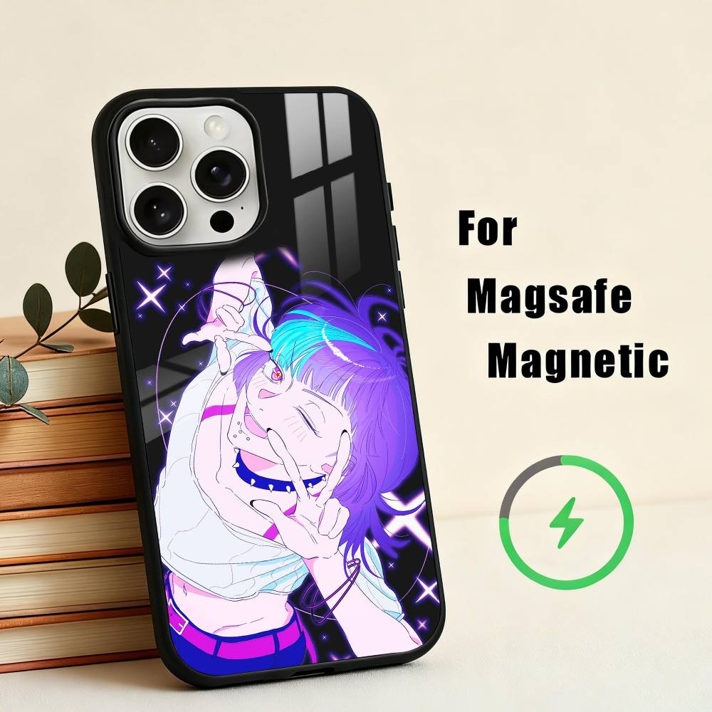 

k-kirara Hhoshi Phone Case For iPhone17,16,15,14,13,12,11 Plus,Pro Max Magnetic For Magsafe Wireless Charging iPhone12