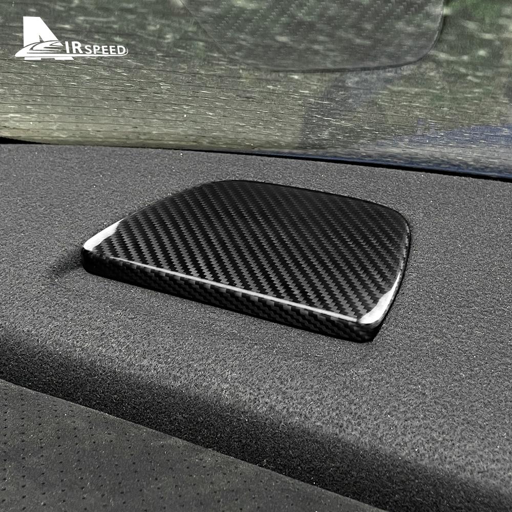 Real Hard Carbon Fiber Trim For Subaru BRZ Toyota GR86 2021 2022 2023 2024 Rear Seat Top Cover Sticker Accessories LHD RHD