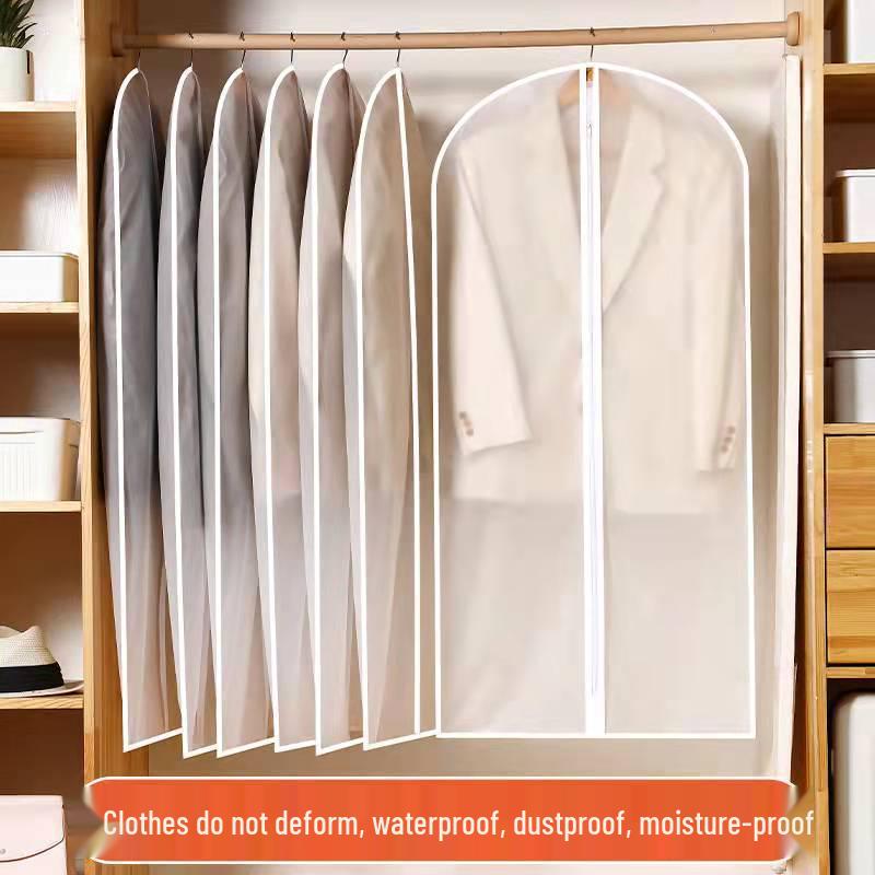 Transparent Washable Garment Dust Cover Bag for Hanging Clothes