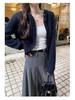 Korean Hooded Cable Knit Cardigan for Women - 2025 Autumn Collection, Button Sweater Coat, Versatile and Stylish.