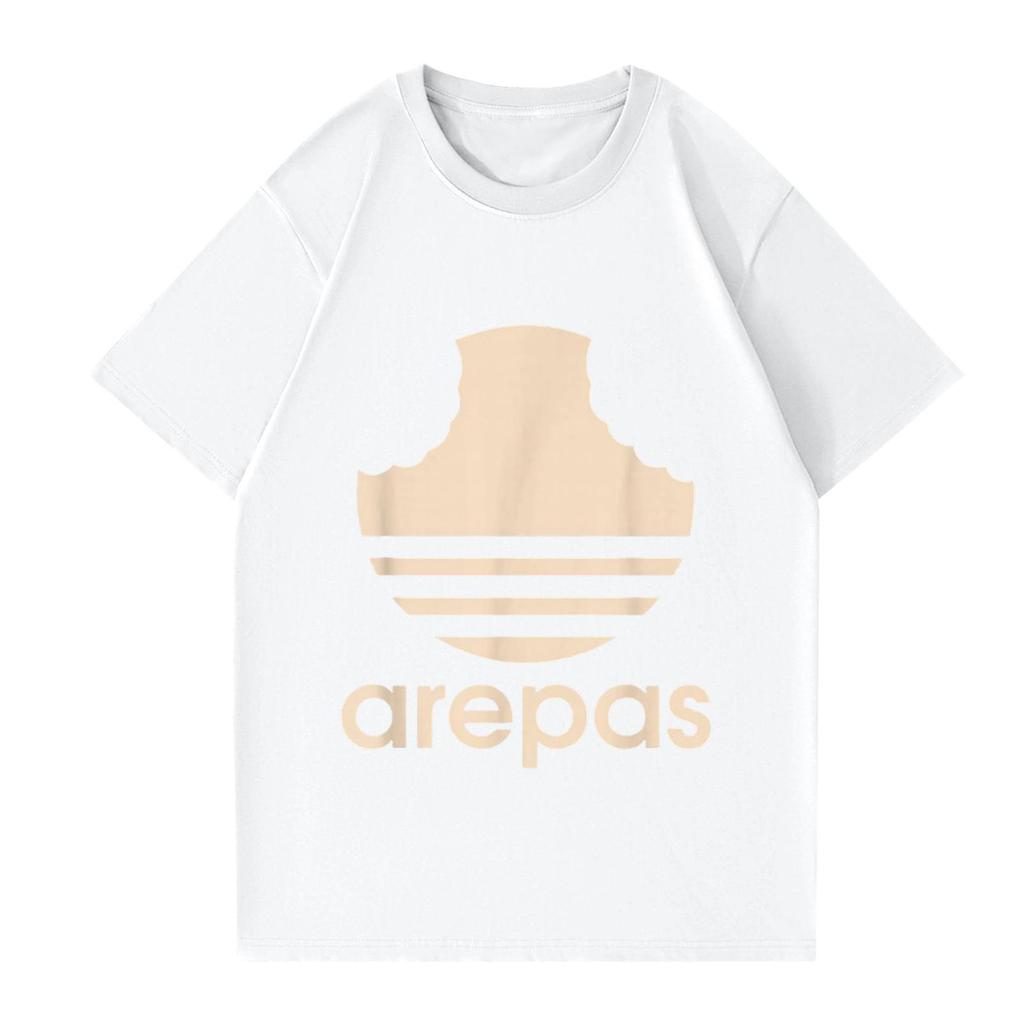 Women's And Men's Fashionable Round Neck Casual Print Short Sleeved T-shirt Top