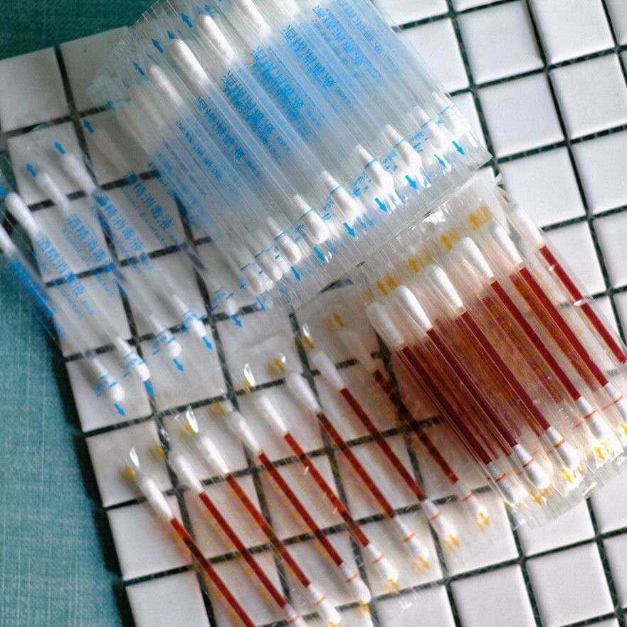 Povidon-Iod Desinfektions-Wattestäbchen: Haushaltsdesinfektion Bakterizide Lösung