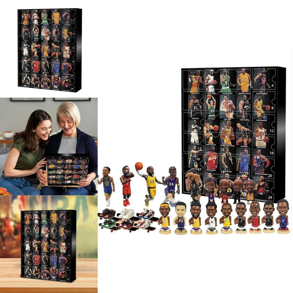 Nba Collectors Pvc Basketball Player Figures For Holiday Gift And Party Decor