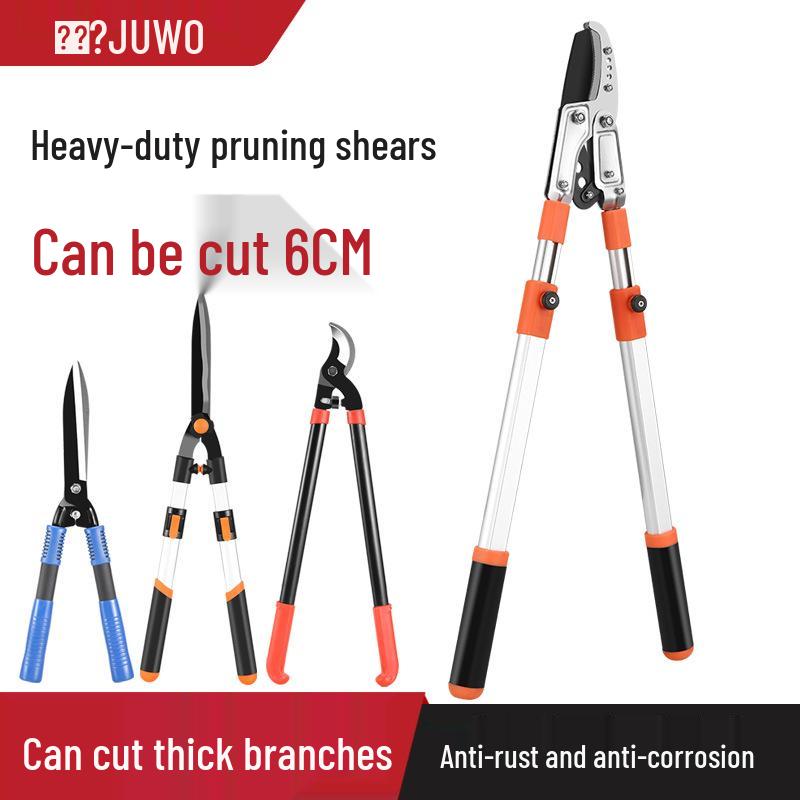 Telescopic Gardening Loppers & Pruning Shears - Lawn, Hedge & Branch Trimmers