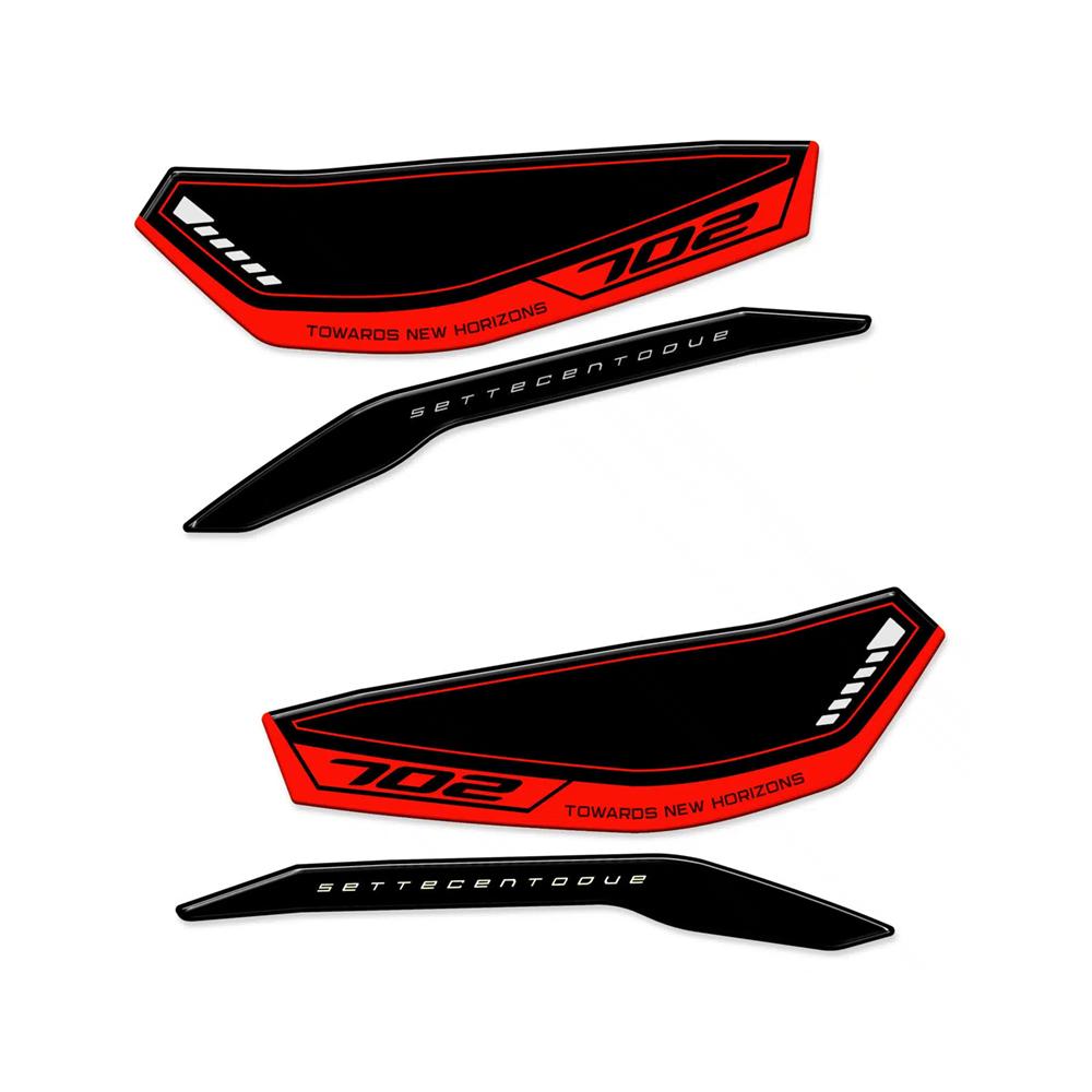 For Benelli TRK 702X 2023 2024 2025 Motorcycle 3D Gel Epoxy Resin Sticker Tank Pad Protection Kit
